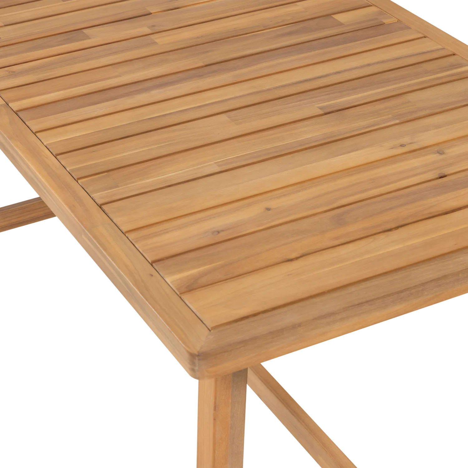 WOOD, Taro Low Dining Loungeset i Akaciaträ – Natur [FSC]