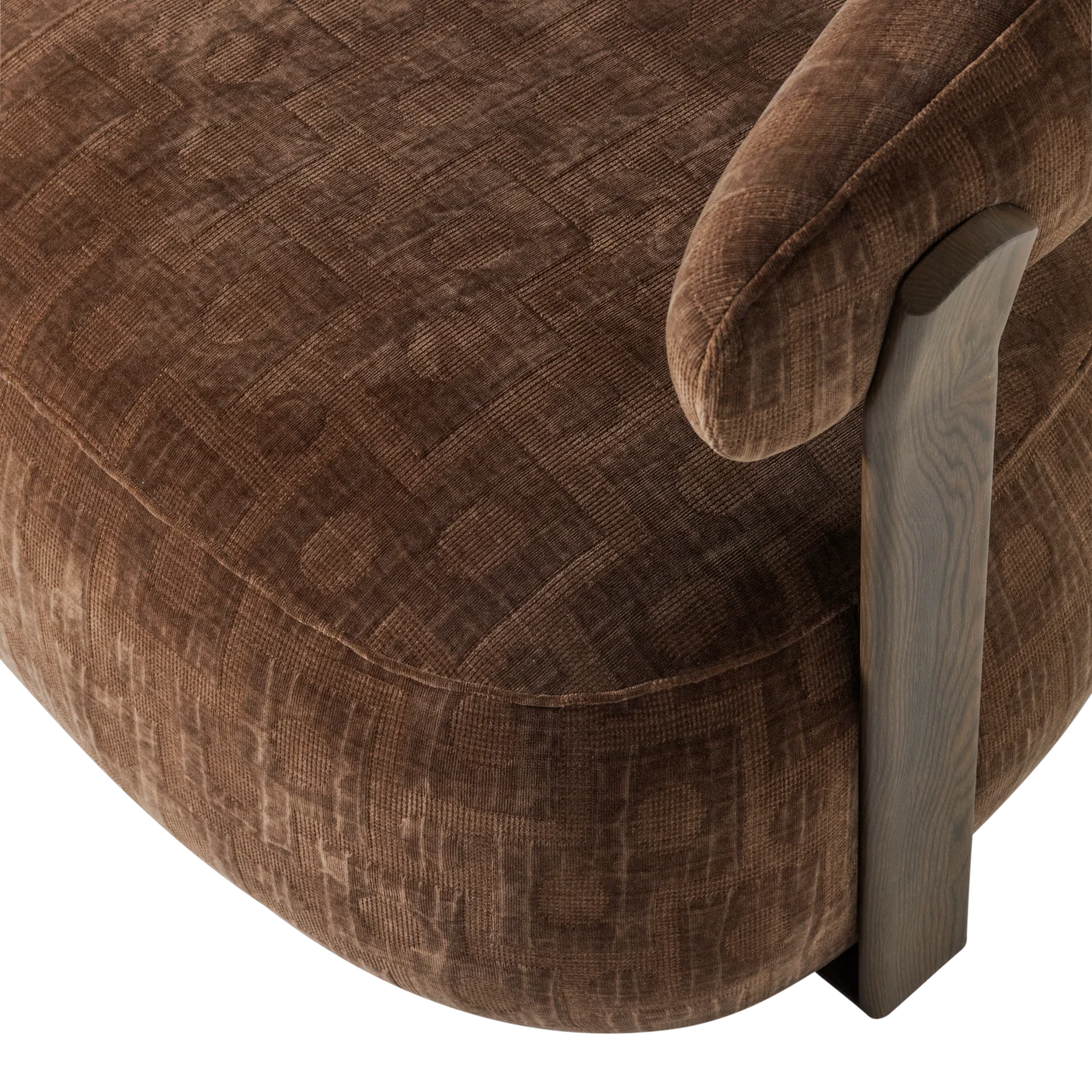 WOOD, Foon Fåtölj 3D Strukturerad Brun