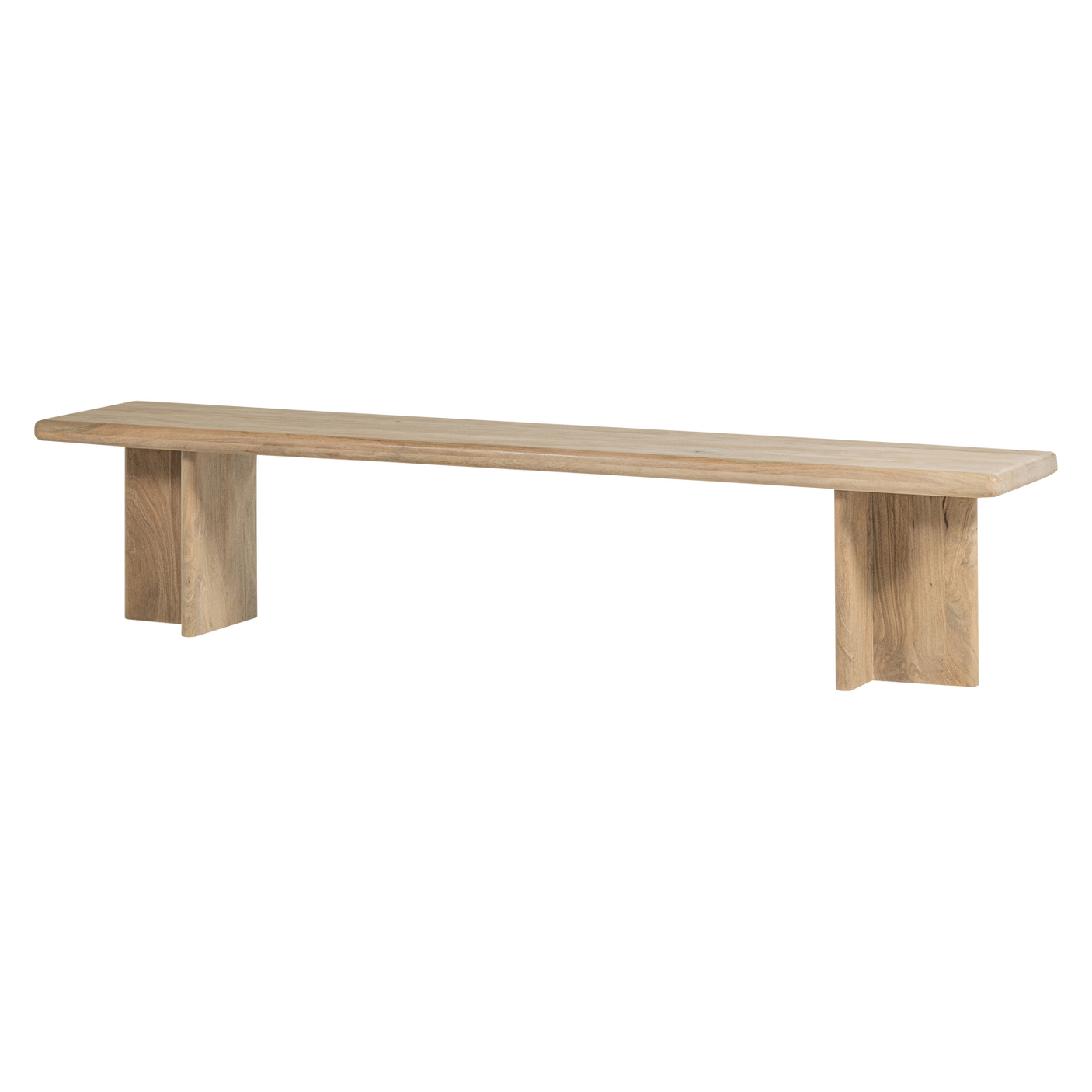WOOOD, ATO Matbänk i mangoträ 220 × 45 cm – Natural