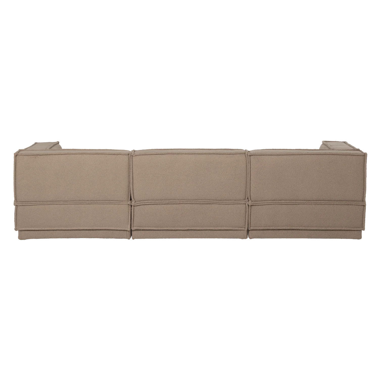 WOOD, Manu Soffa med Divan Höger – Teddy Taupe [FSC]