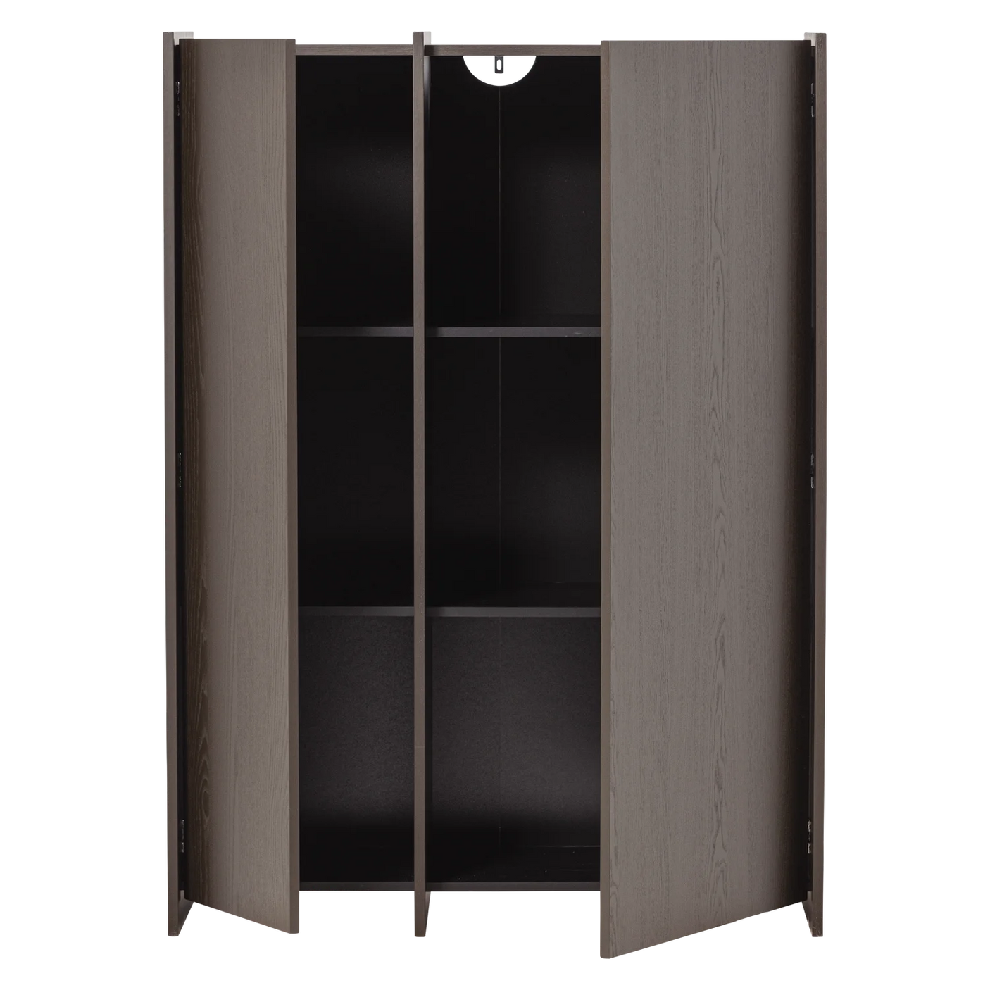 WOOOD, Brock 2-dörrars Skåp i Askfanér – Mellanbrun [FSC]
