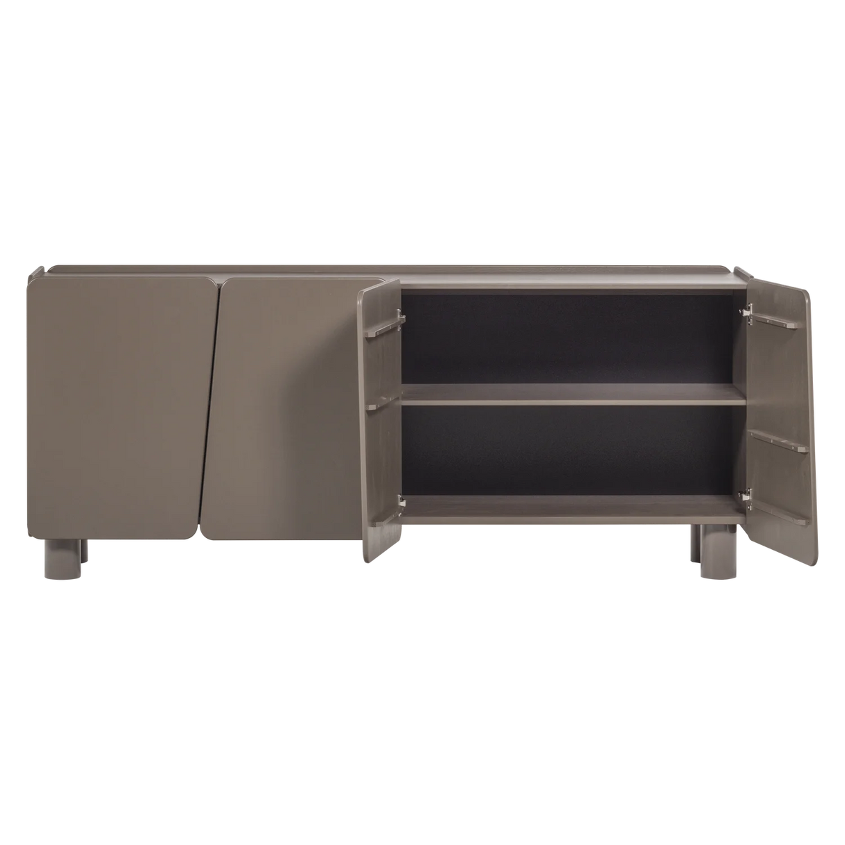 WOOOD, Root Sideboard 200 cm i Furu – Tryffelbrun [FSC]