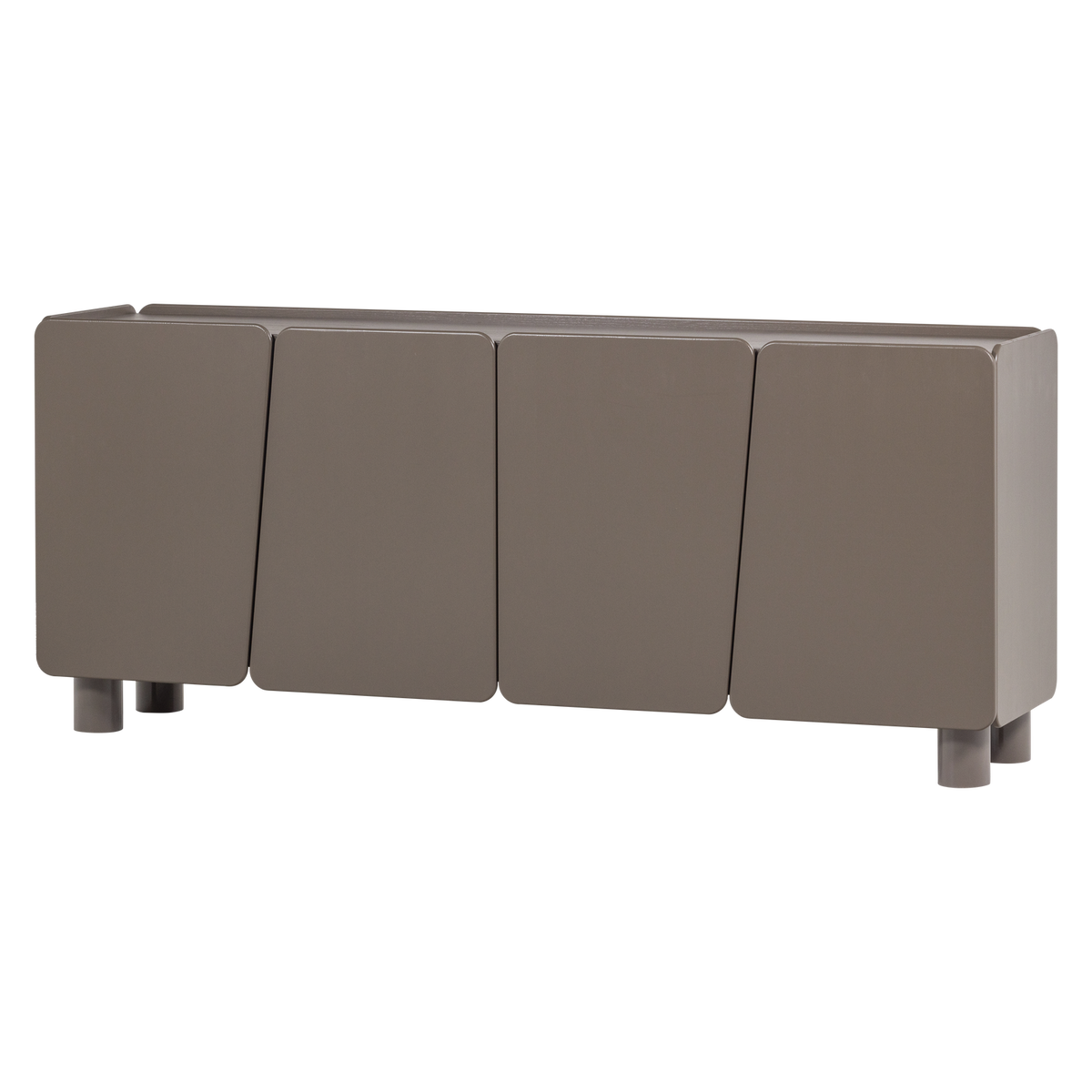 WOOOD, Root Sideboard 200 cm i Furu – Tryffelbrun [FSC]