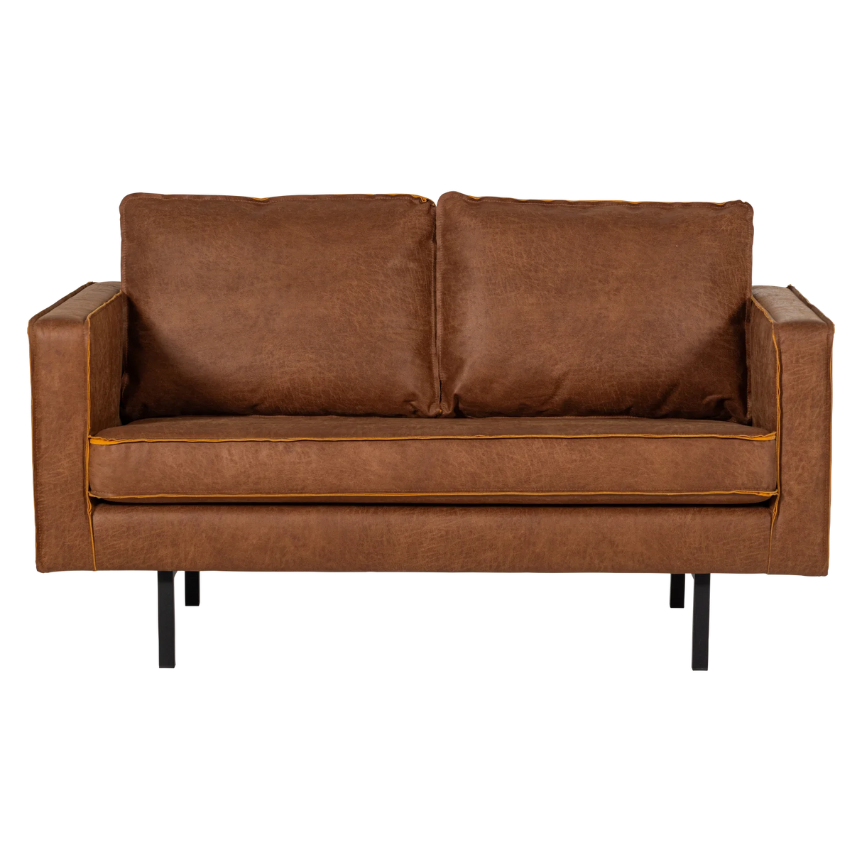 WOOOD, Rodeo 2-sitssoffa – Eco-läder Cognac [FSC]