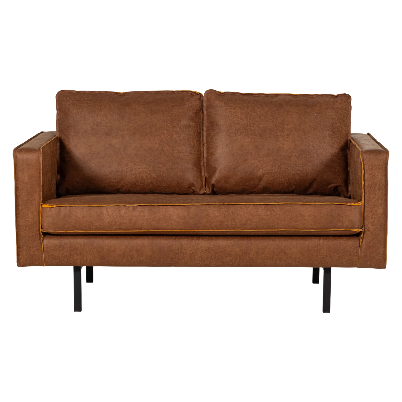 WOOOD, Rodeo 2-sitssoffa – Eco-läder Cognac [FSC]