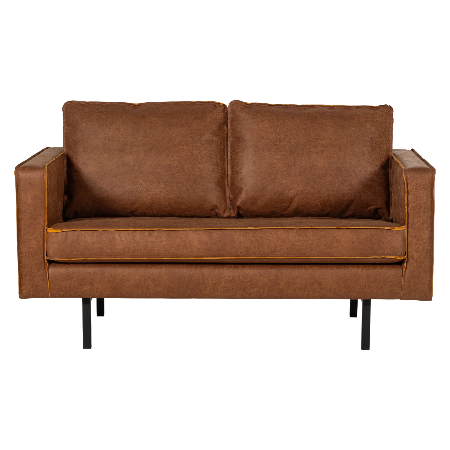 WOOD, Rodeo 2-sitssoffa – Eco-läder Cognac [FSC]