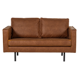 WOOOD, Rodeo 2-sitssoffa – Eco-läder Cognac [FSC]