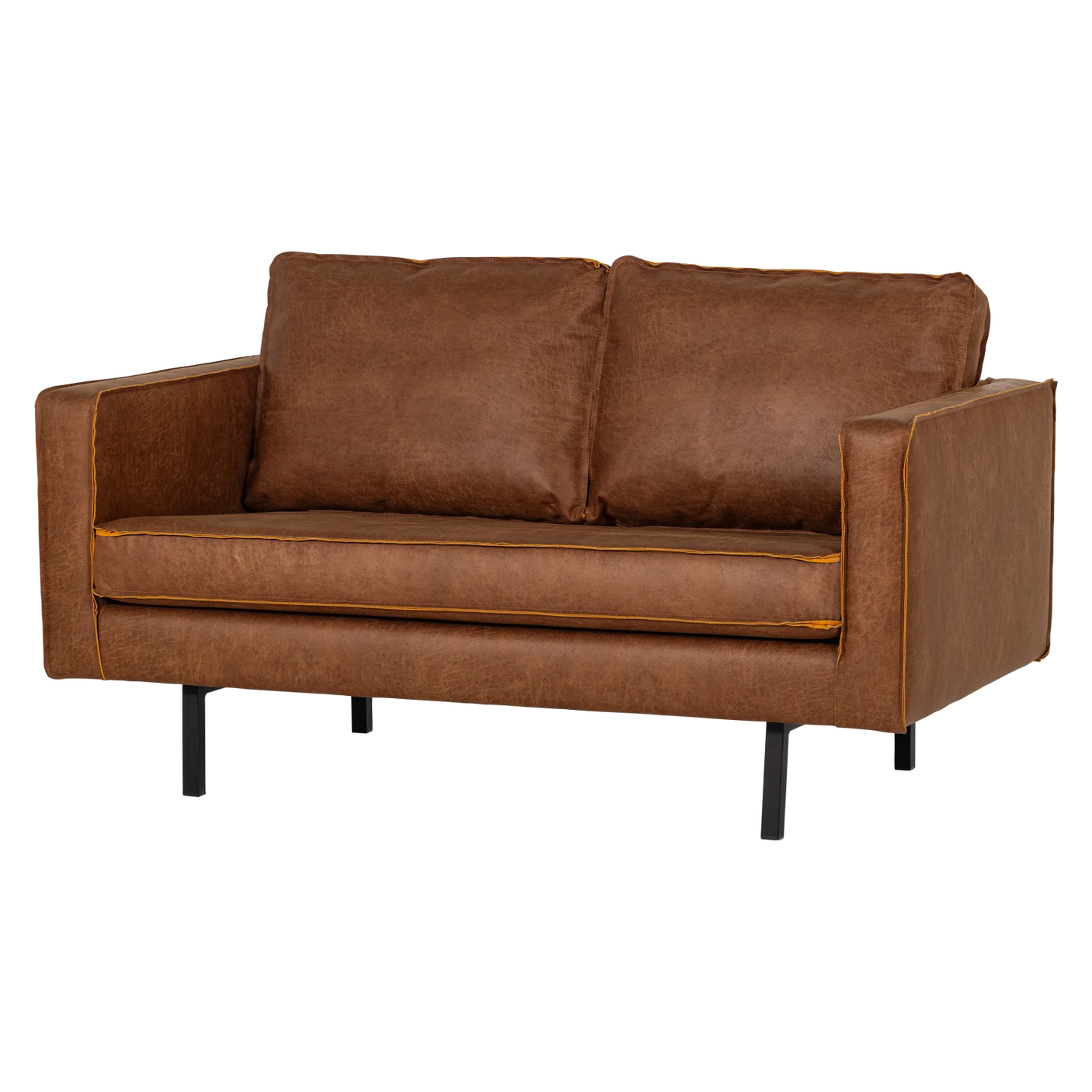 WOOOD, Rodeo 2-sitssoffa – Eco-läder Cognac [FSC]