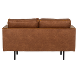 WOOOD, Rodeo 2-sitssoffa – Eco-läder Cognac [FSC]