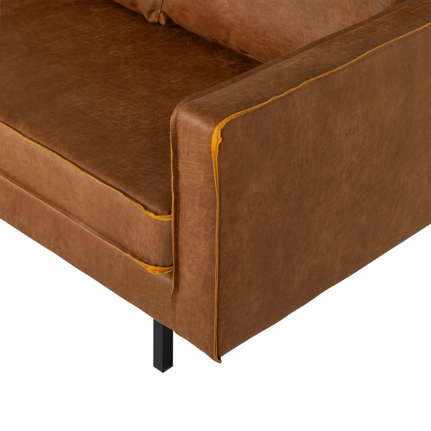 WOOD, Rodeo 2-sitssoffa – Eco-läder Cognac [FSC]