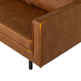 WOOOD, Rodeo 2-sitssoffa – Eco-läder Cognac [FSC]