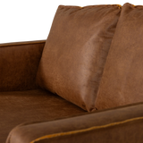 WOOOD, Rodeo 2-sitssoffa – Eco-läder Cognac [FSC]