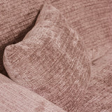 WOOOD, Cloud Soffa med Divan Höger – Chenille Taupe/Rosa [FSC]