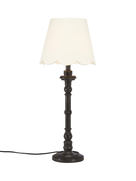 Joy Bordslampa Svartbrun/vit 66cm