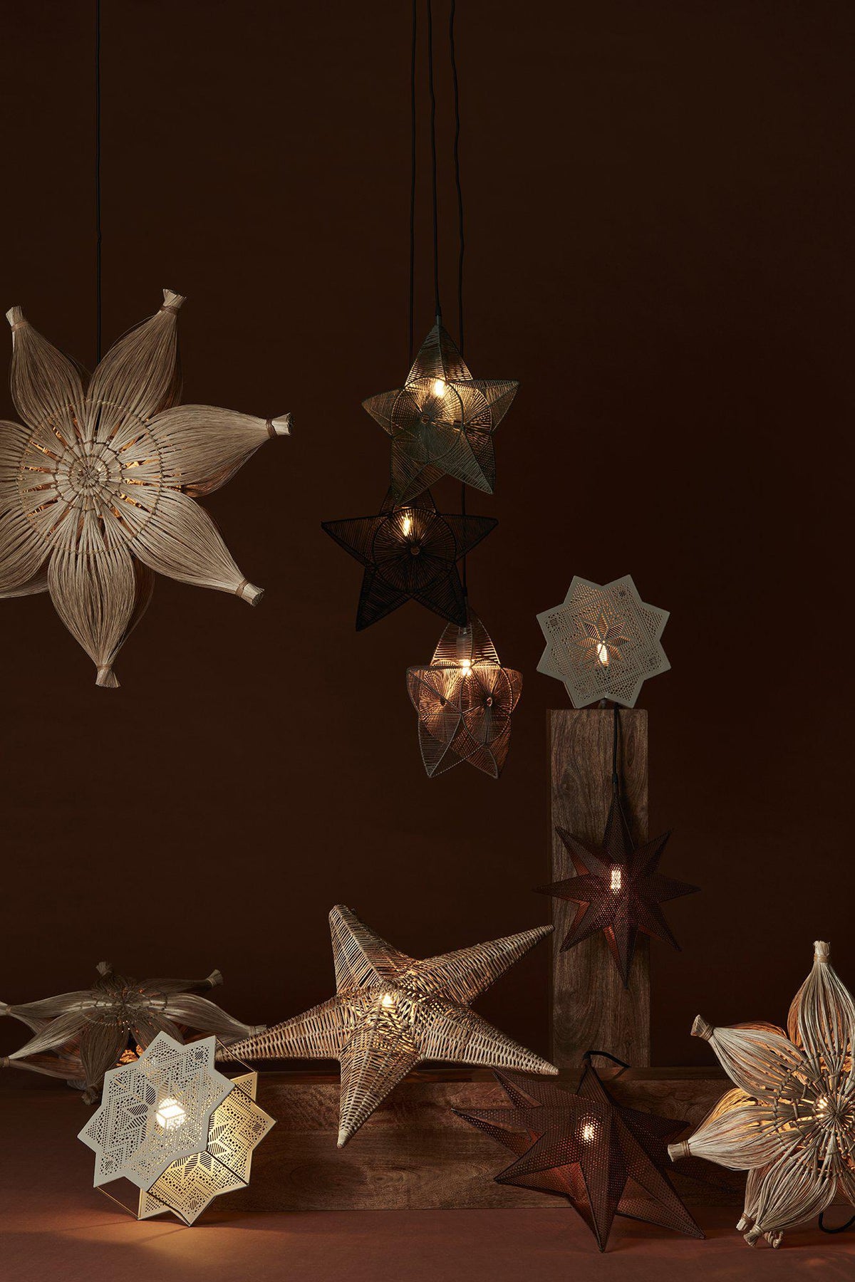 Regina Star – Grön 40 cm