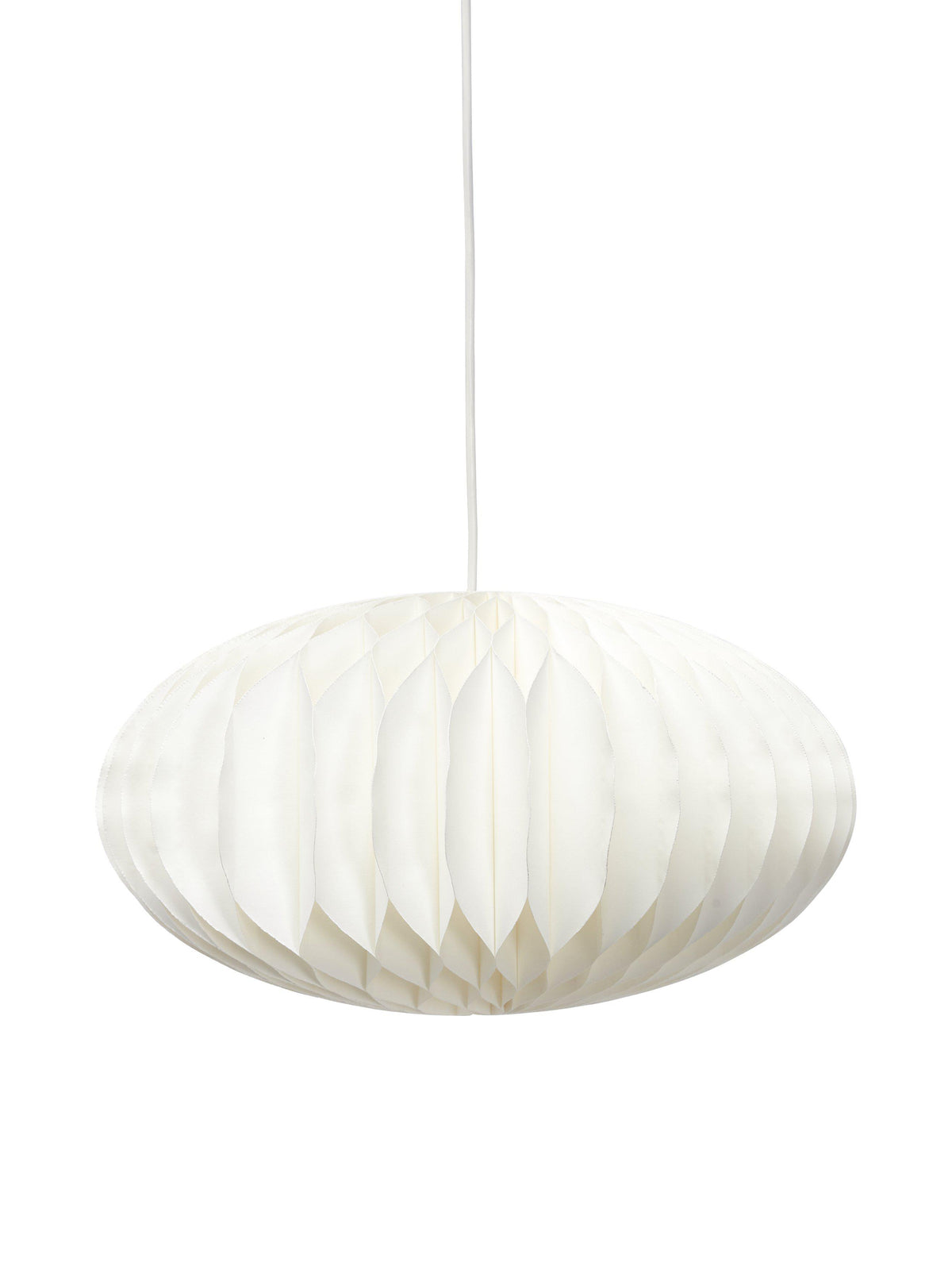 Anita Takskärm – Vit papper 40 cm