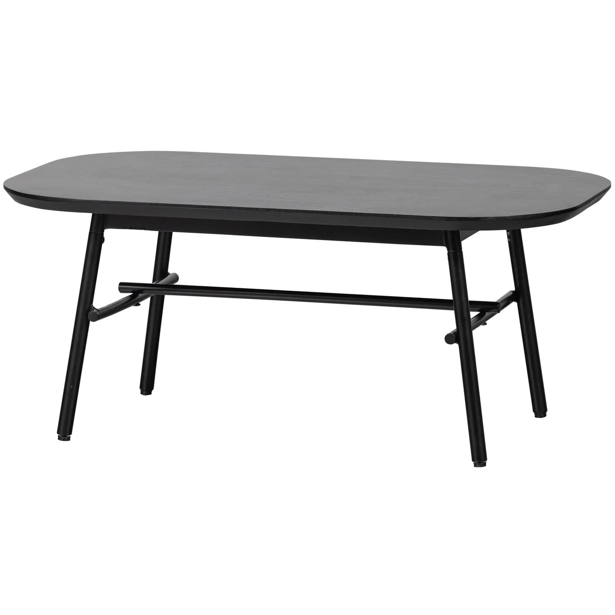 Vtwonen, Elegance soffbord i mangoträ och svart metall