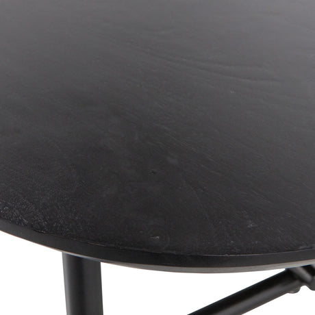 Vtwonen, Elegance soffbord i mangoträ och svart metall