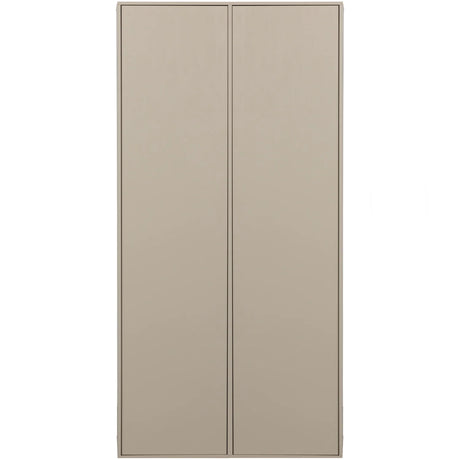 Vtwonen, Daily Double garderob 200 × 100 cm i furu, dakargrau – FSC-certifierad