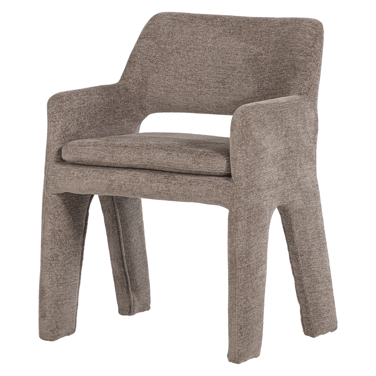 Vtwonen, Bigfoot Matstol i Chenille – Taupe [FSC]