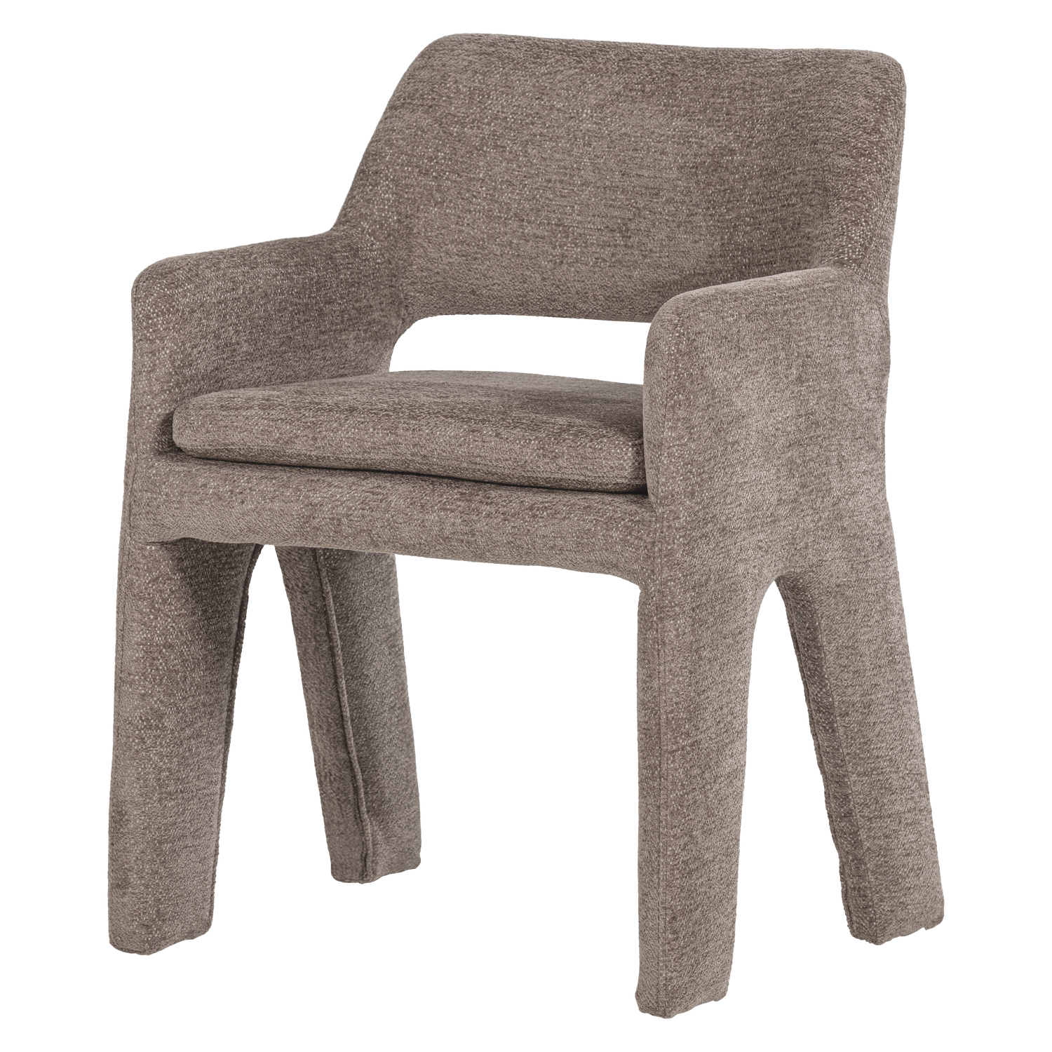 Vtwonen, Bigfoot Matstol i Chenille – Taupe [FSC]