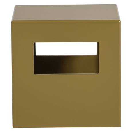 Vtwonen, Modern sidobord i MDF, högblankt – honungsgult