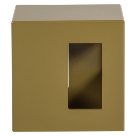 Vtwonen, Modern sidobord i MDF, högblankt – honungsgult