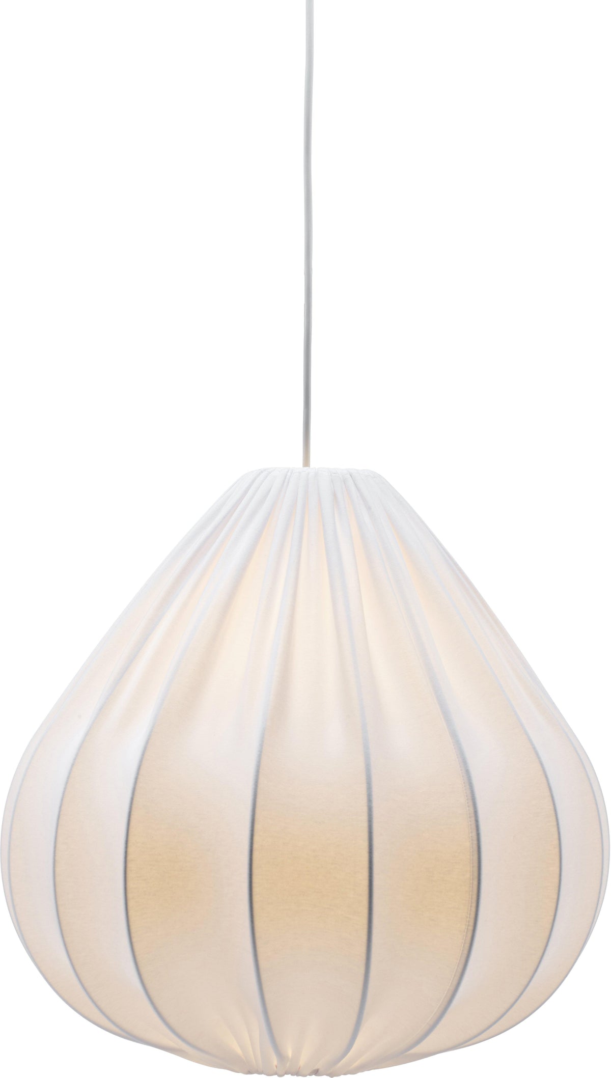 Tea Takskärm – Jersey vit 43 cm