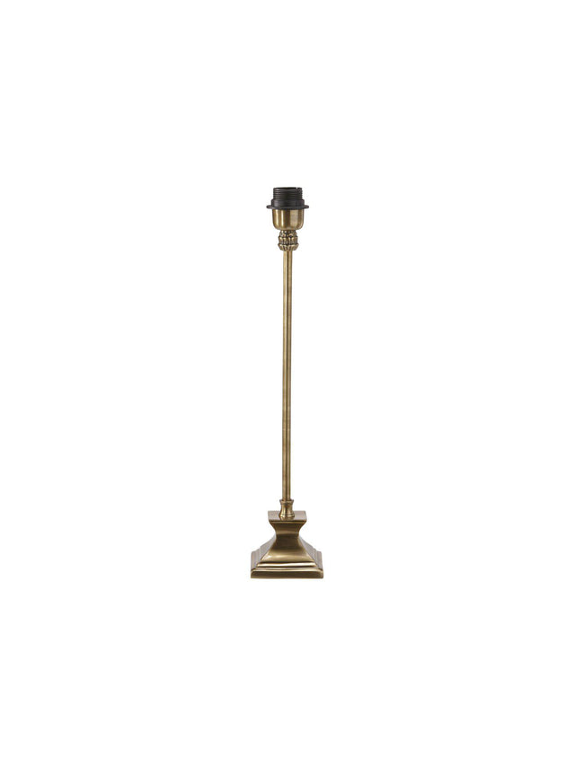 Lili Lampfot – Antikmässing 69 cm