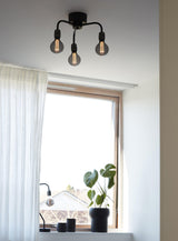 Loft Plafond – Svart 37 cm