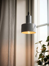 Solo Fönsterlampa – Blank grå 13 cm