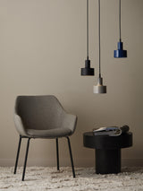Solo Fönsterlampa – Blank blå 13 cm