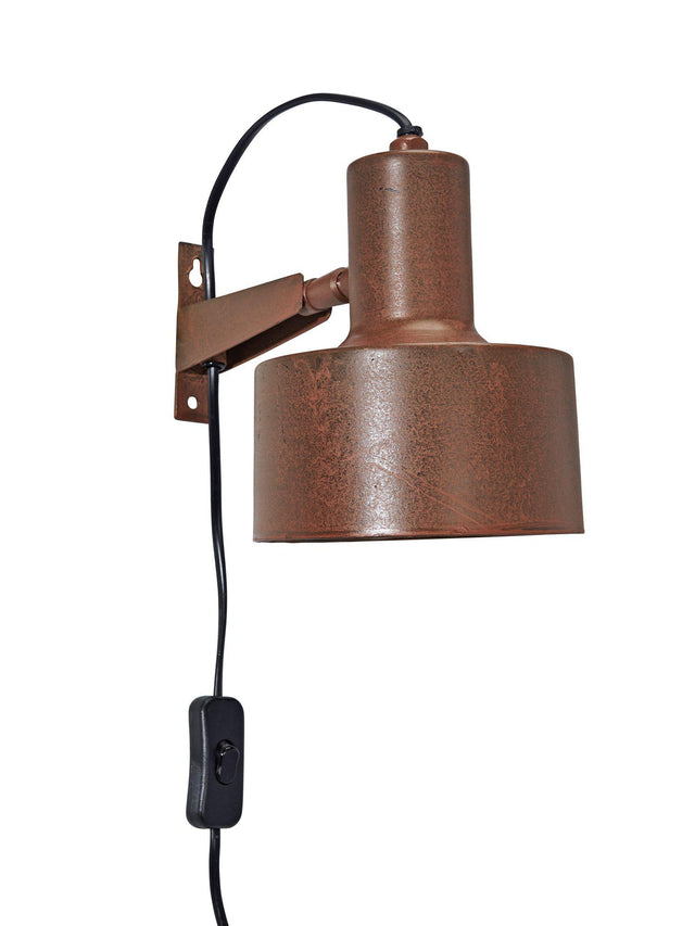 Solo Vägglampa – Rost 23 cm