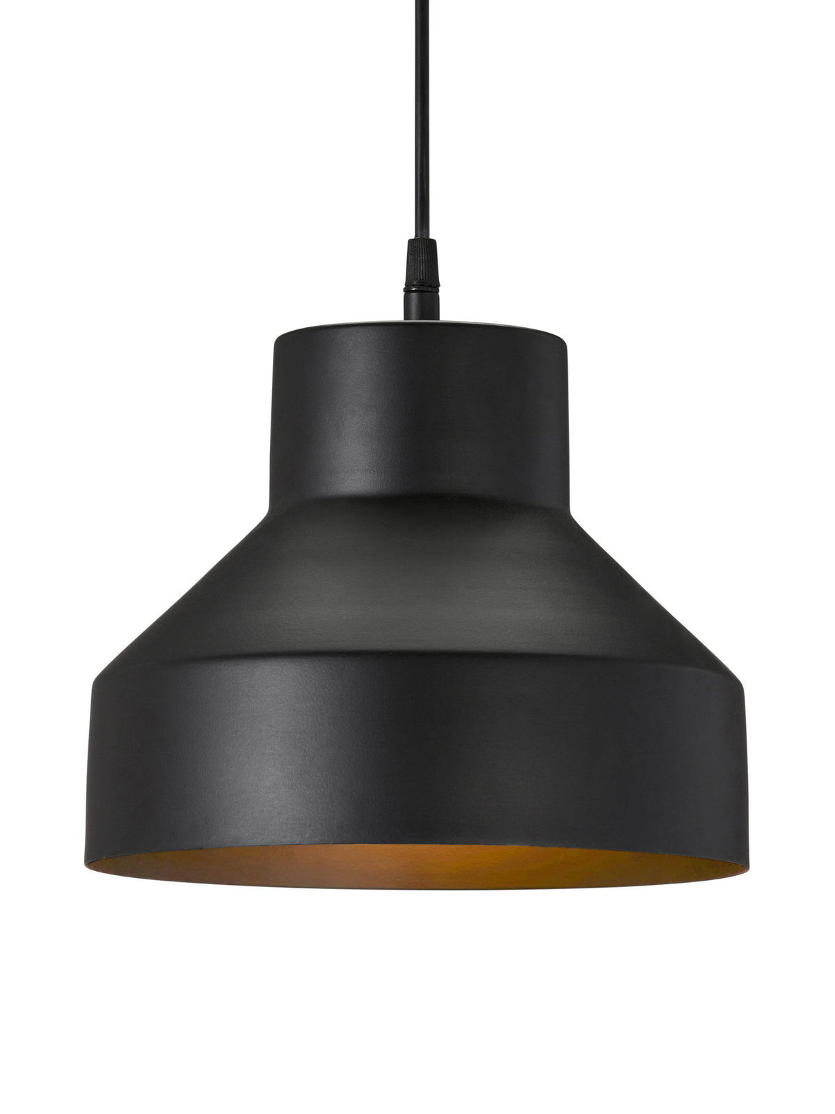 Solo Taklampa – Matt svart 26 cm