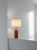 Solo Bordslampa – Blank orange 46 cm