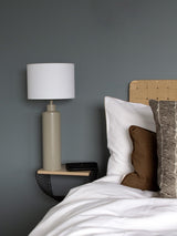 Solo Lampfot – Matt beige 44 cm