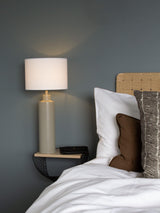 Solo Lampfot – Matt beige 44 cm