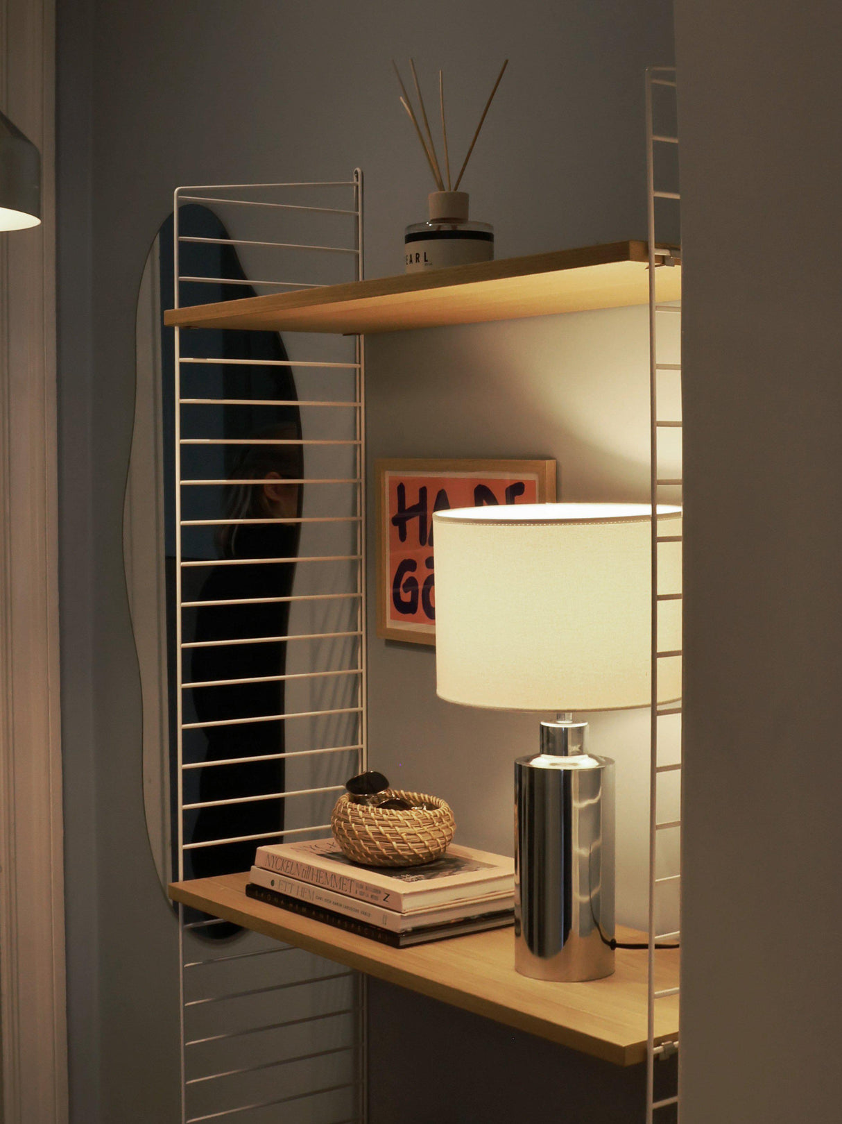 Solo Bordslampa Krom 46cm