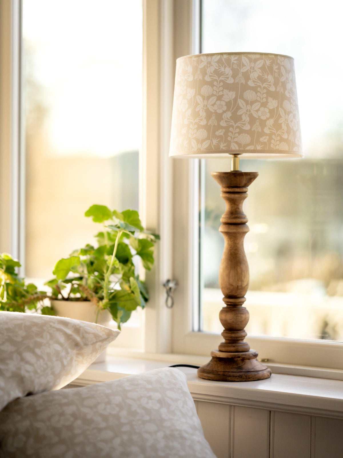 Sofia Lampskärm – De mina beige 20 cm
