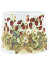 Sofia Lampskärm – Smultron vit 20 cm