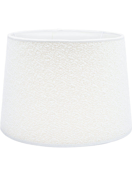 Sofia Lampskärm – Bouclette blanc 20 cm