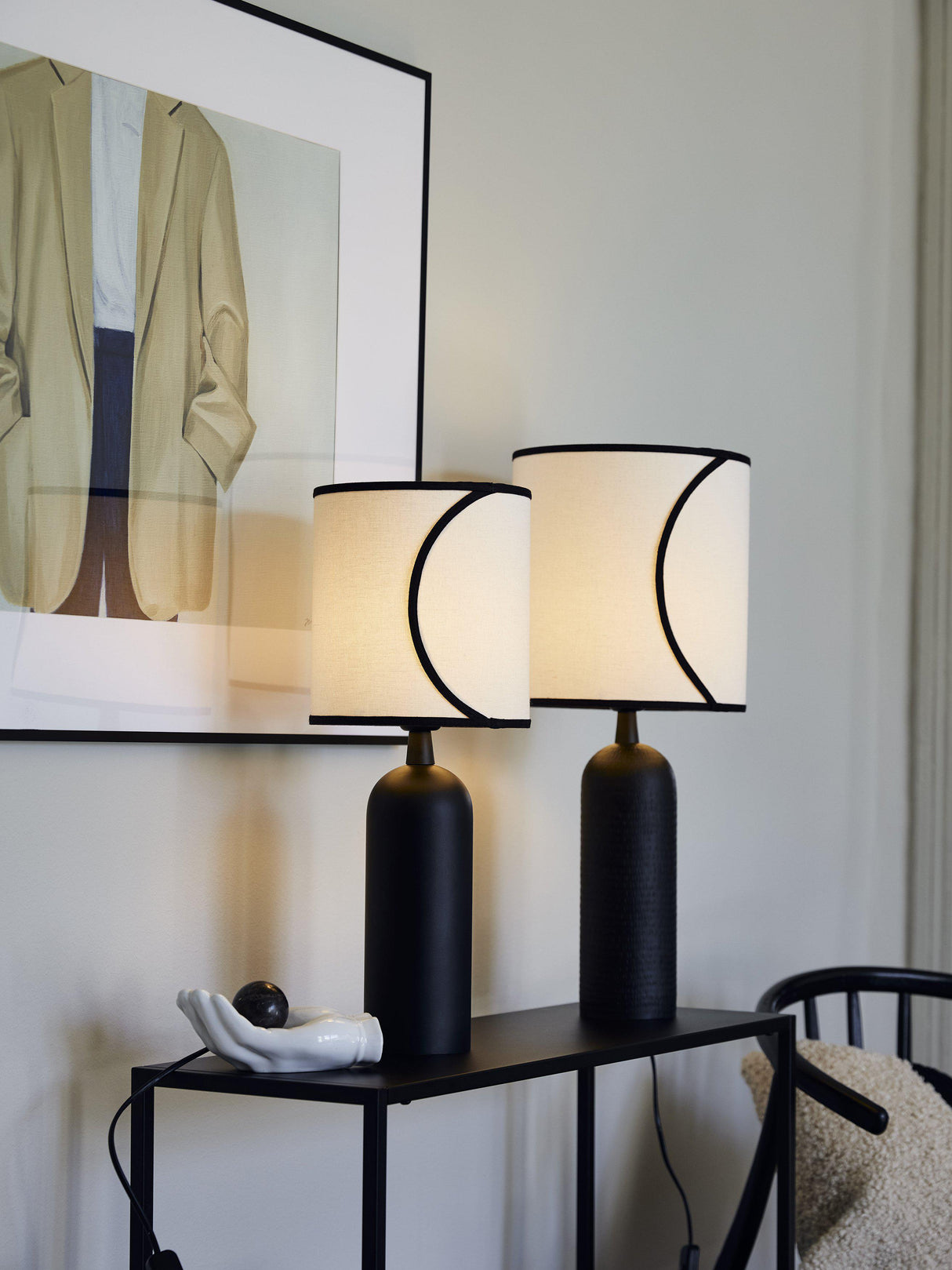 Carter bordslampa inkl Ava skärm 52cm