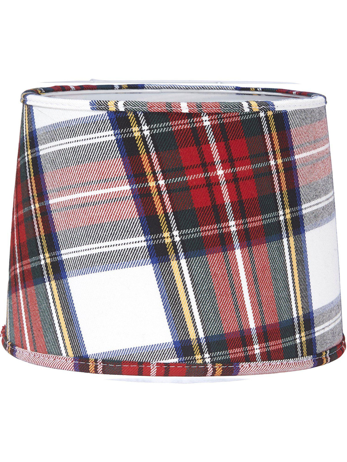 Sofia Lampskärm – Ruta vit 25 cm