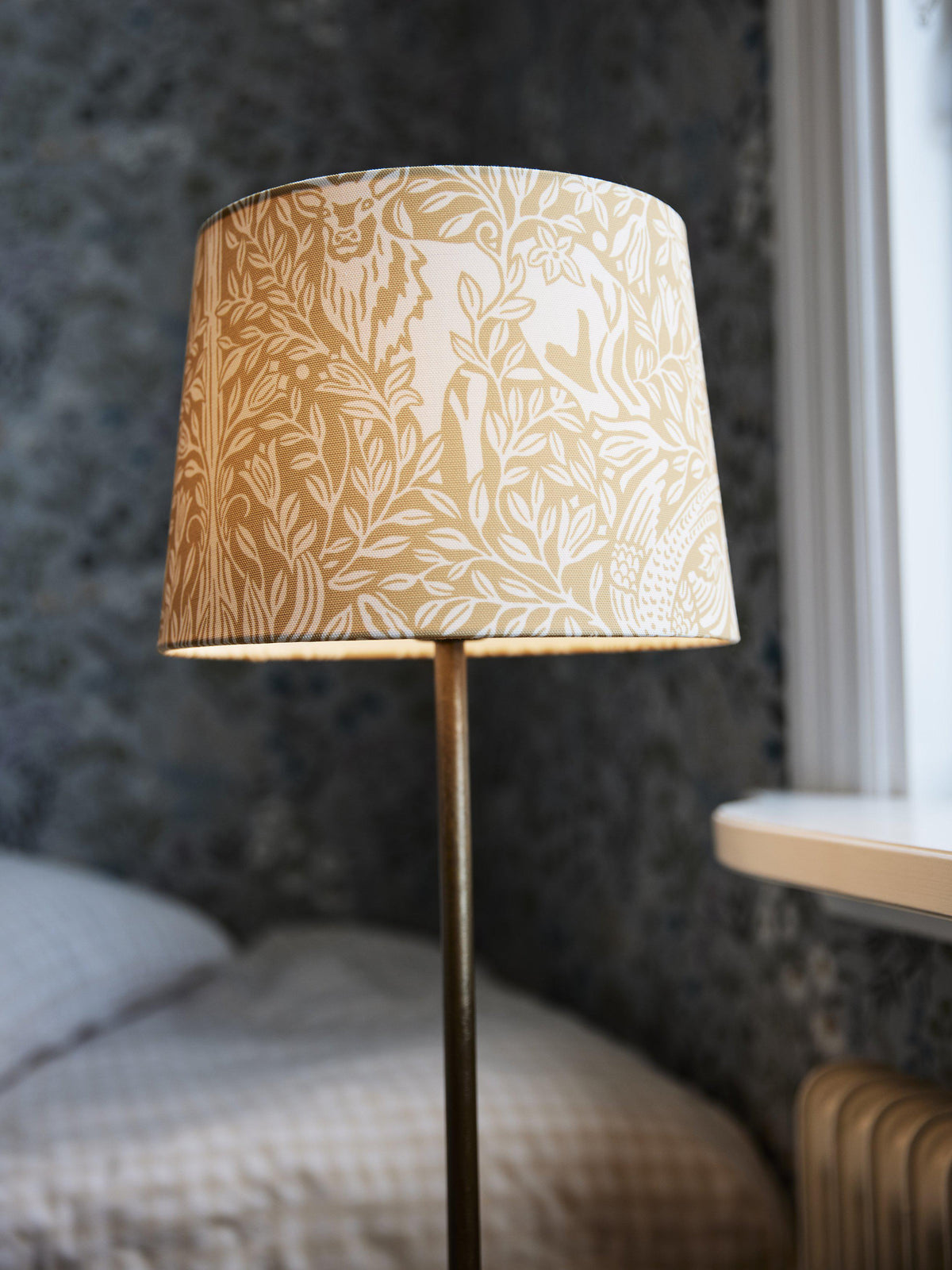 Sofia Lampskärm – Eldertree gul 25 cm