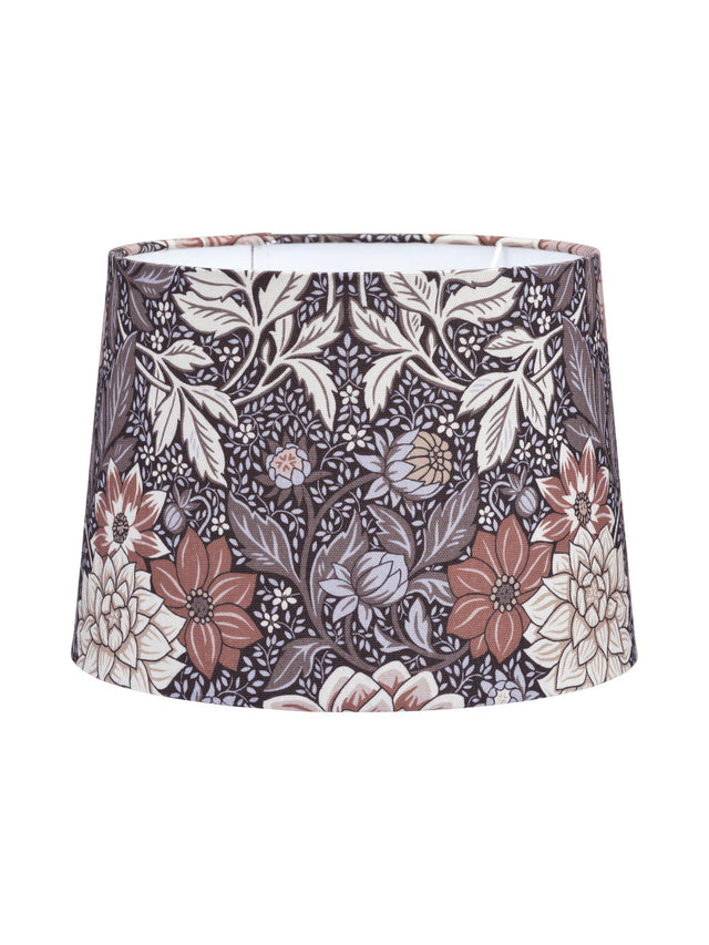 Sofia Lampskärm – Dahlia brun 25 cm
