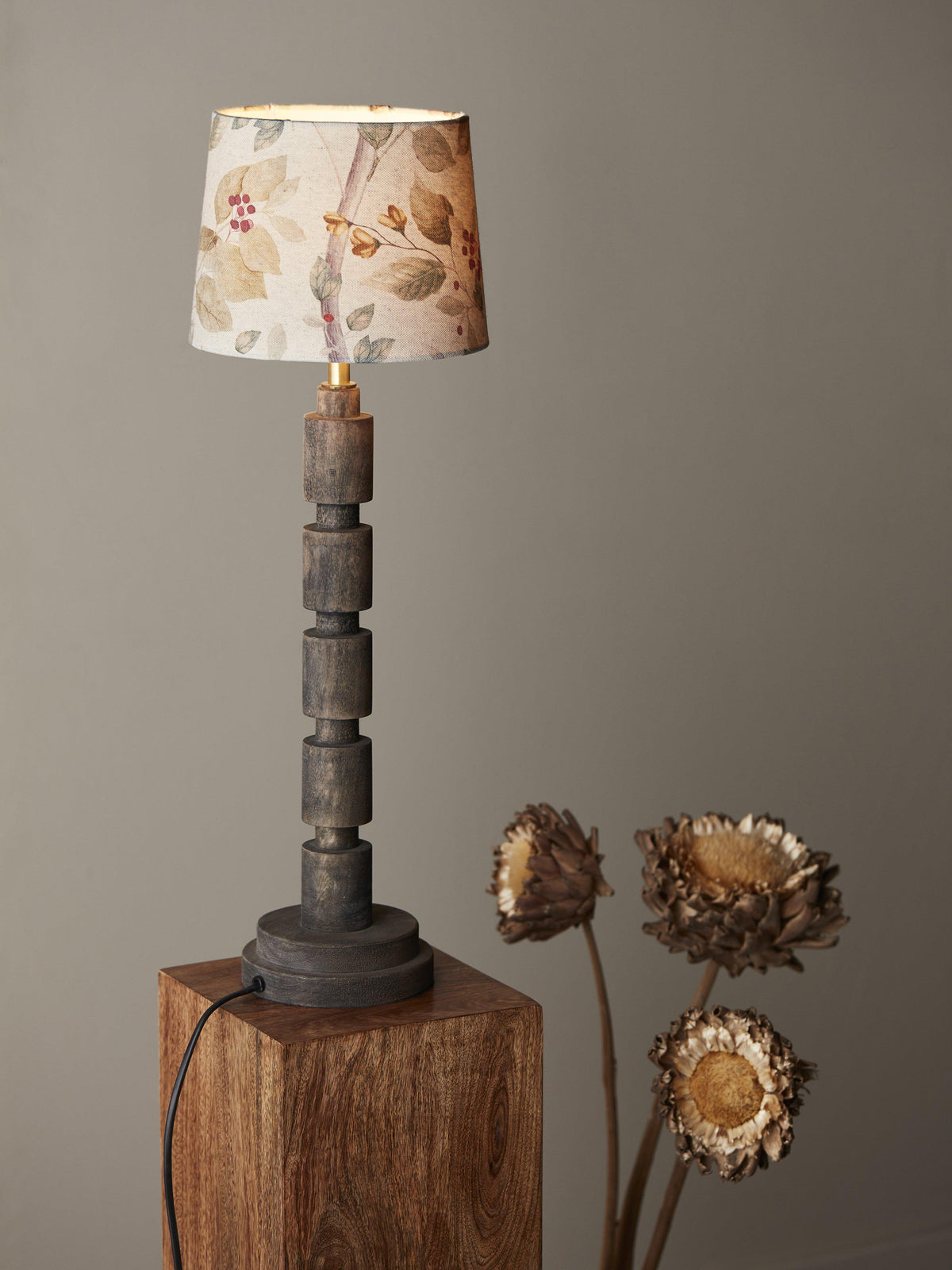 Sofia Lampskärm – Garden beige 25 cm