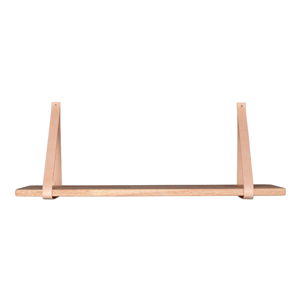 House Nordic, Forno Hylla Natur med Läderremmar 120 cm
