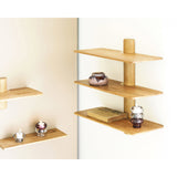 House Nordic, Calcata Vägghylla Ek 3 Hyllplan 55 cm