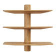 House Nordic, Calcata Vägghylla Ek 3 Hyllplan 55 cm