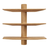 House Nordic, Calcata Vägghylla Ek 3 Hyllplan 55 cm